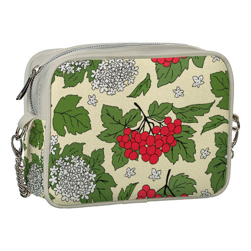 Сумка на ланцюжку Cherie Красная калина 21x17x7 см (CHE2_22S043_SBR), фото 1