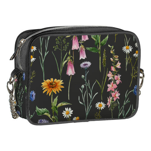 Сумка на ланцюжку Cherie Колокольчики и ромашки 21x17x7 см (CHE2_22S034_SE), фото 1