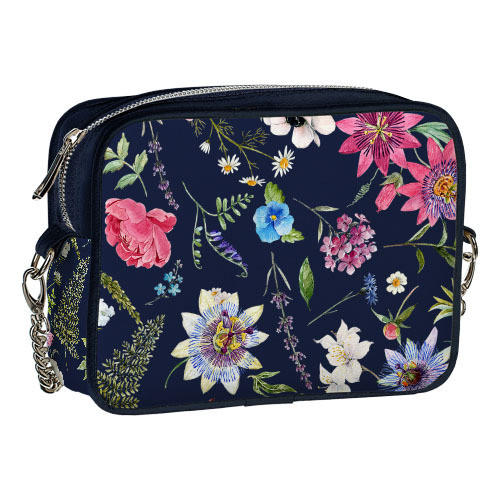 Сумка на ланцюжку Cherie Цветочная феерия 21x17x7 см (CHE2_22S028_TSI), фото 1