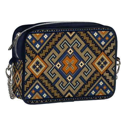 Сумка на ланцюжку Cherie Орнамент 21x17x7 см (CHE2_22S027_TSI), фото 1