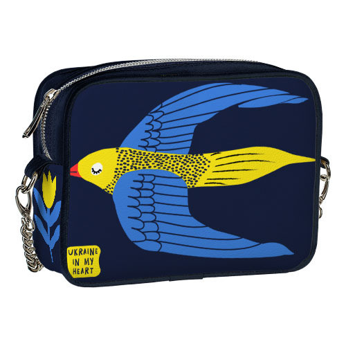 Сумка на ланцюжку Cherie Ukraine in my hart 21x17x7 см (CHE2_22S021_TSI), фото 1