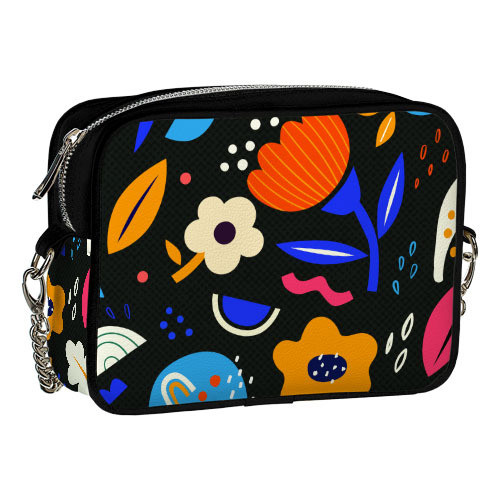 Сумка на ланцюжку Cherie Искусство 21x17x7 см (CHE2_22S007_BL), фото 1