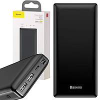 Повербанк 30000mAh 15W Baseus Mini JA Fast Charge Power Bank 3A Black (PPJAN-C01)