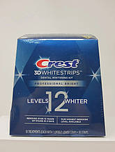 Вибілювальні смужки для зубів Crest 3D Whitestrips Professional Bright  Whitening Kit 18пар (36шт) Level 12