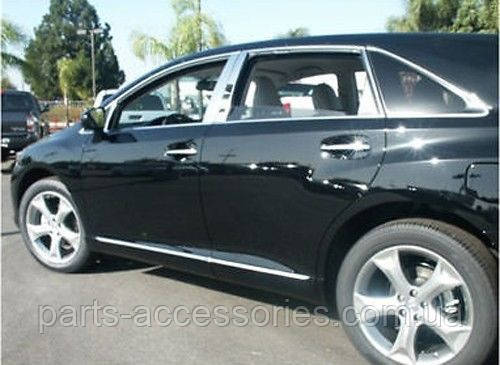 Toyota Venza 2009-2016 Хромові накладки молдинги на двері передні задні Нові