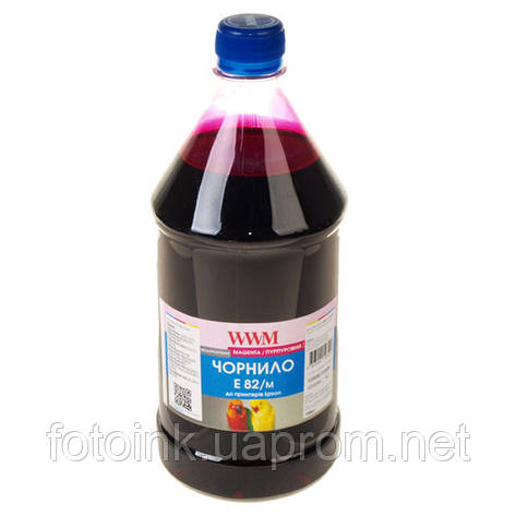 Чорнила WWM для Epson Stylus Photo R270,T50, TX650, 1000г, Magenta Водорозчинні (E82/M-4), фото 2
