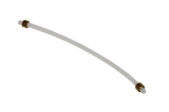 Трубка тефлонова DI2-DE4 L=160mm скоба-скоба для кавоварки Delonghi (AS00002148), фото 1
