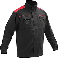 Куртка рабочая COMFY утепленная черно-красная хлопок 7 карманов YATO размер S- XXL