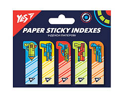 Індекси паперові YES "Blaster" 50x15мм, 100шт (5x20)