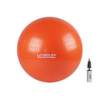 Фітбол (насос в комплекті) LiveUp ANTI-BURST BALL