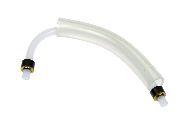 Трубка тефлонова DI2-DE4 L=120mm 2 фитинга для кавоварки Delonghi (5513217751)