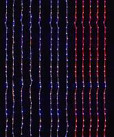 Гирлянда водоспад 360 LED 4м*0.8м, RB-фиолетовый
