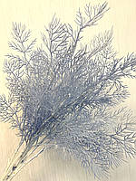 Штучна гілка для декору, для підлогової вази (блакитна 95 см), фото 4