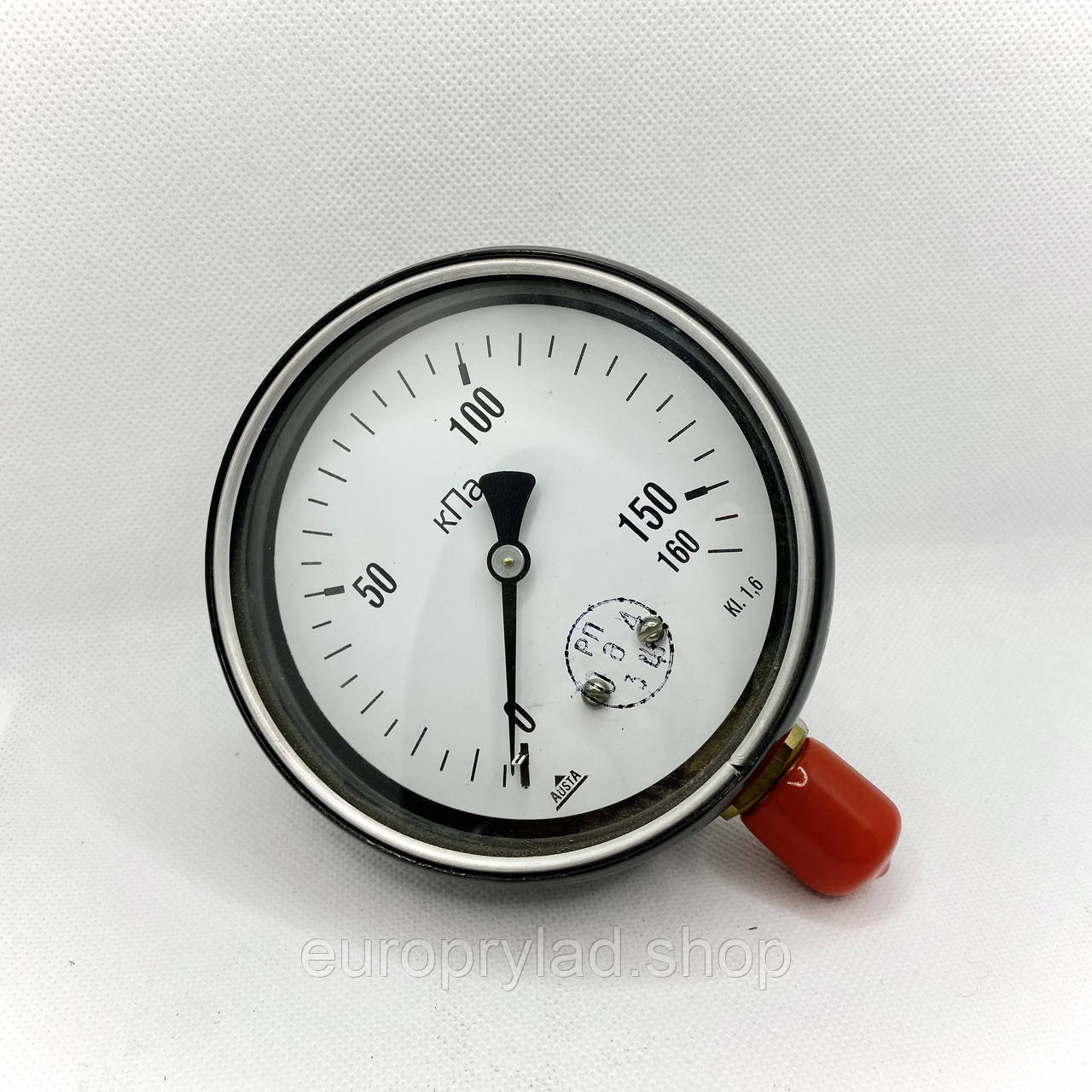 Монометр радіальний 160 КПа кл.1,5 м20х1,5, фото 1