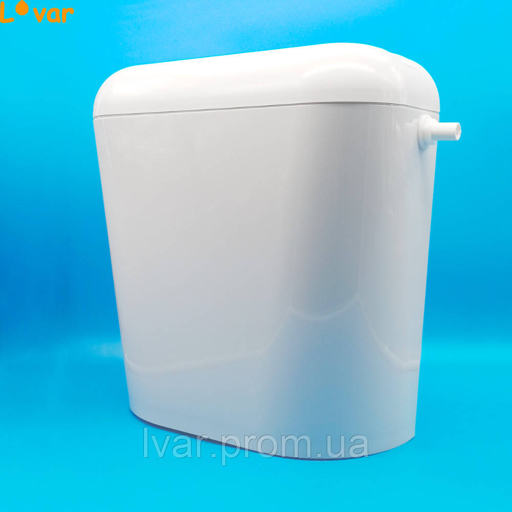 Бачок для унитаза пластиковый на 1 кнопку, с функцией "Старт - стоп ...