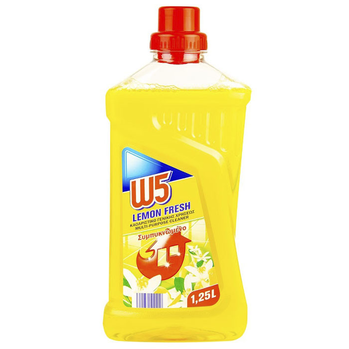 Миючий засіб для підлоги W5 Lemon Glove універсальний 1,25 л