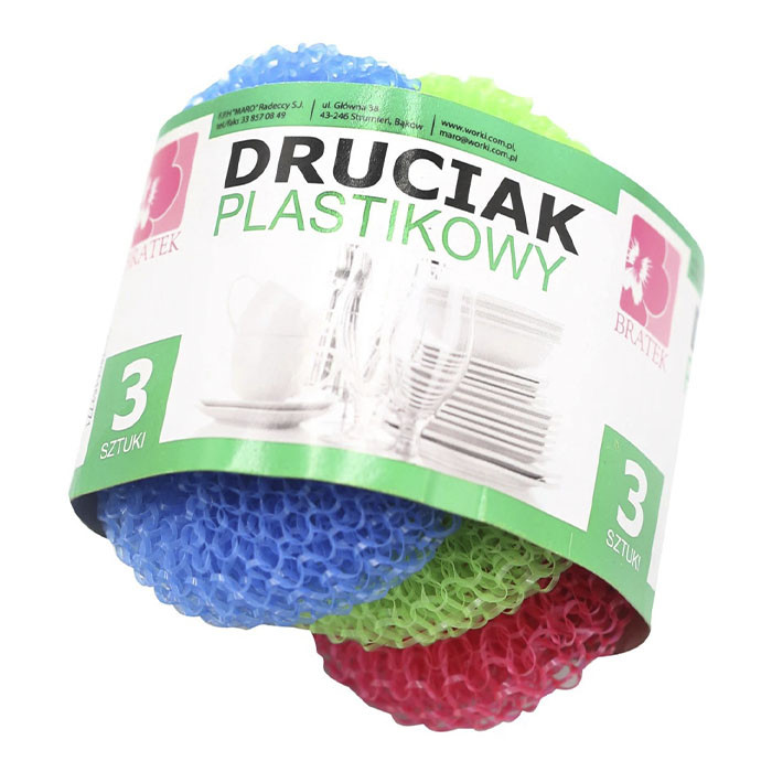 Шкребок пластиковий Bratek 3 шт