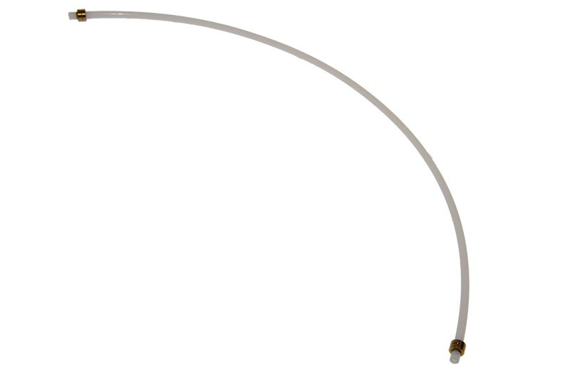 Трубка тефлонова DI2-DE4 L=380mm скоба-скоба для кавоварки Delonghi (5532154400)