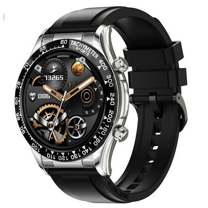 Розумний смарт-годинник Smart E18 Pro Black, фото 1