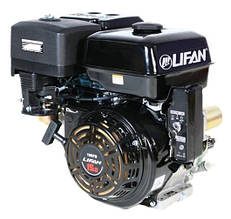 Двигун бензиновий LIFAN 15 KM 190FD електричний запуск (GX420)