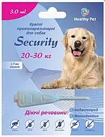 Капли Security для собак 20-30кг, 3,0мл (имедаклоприд, моксидектин) Лечение и профилактика собак при поражения