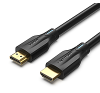 Кабель Vention HDMI-HDMI, 2 m, v2.1, 8K 60Hz, 4K 120Hz, 2K 144Hz, 1080P 160Hz (AANBH)