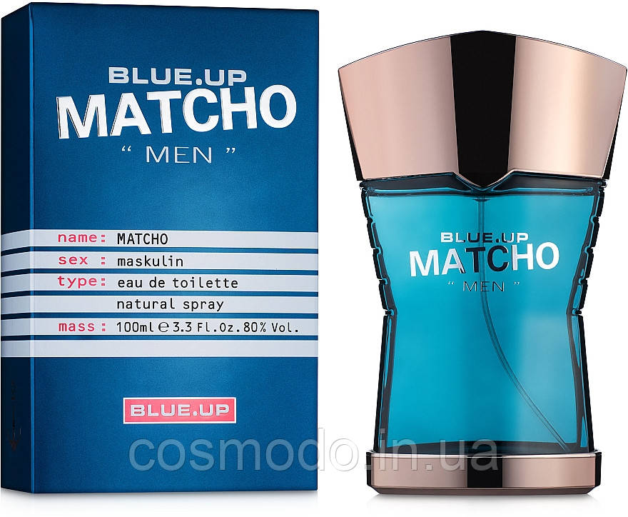 Туалетна вода чоловіча Blue Up Matcho Men