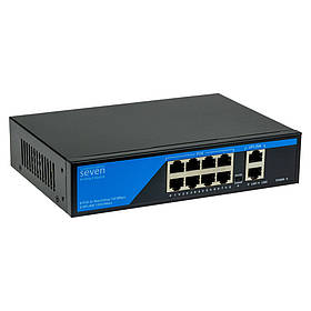 PoE комутатор 8 портів SEVEN P-7328G