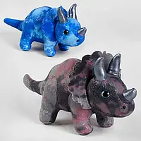Мягкая игрушка M 46718 "Динозавр", 2 цвета, высота 15см