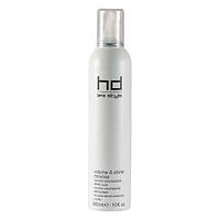 Мус для надання об'єму та блиску сильної фіксації FarmaVita HD Life Style Volume Shine Mousse 300 мл