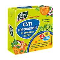 Їжа швидкого приготування Тітка Соня Суп гороховий з куркою 1х160 г БРИКЕТ 28 шт в ящ