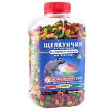 Отрута Лускунчик гранула 190гр мікс (50шт)