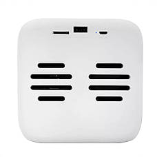 Портативна колонка безпровідна Pixel Art Speaker 5 Вт з підсвіткою Білий (35218/white), фото 5