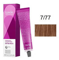 Крем-краска для волос Londacolor 7/77 Блонд интенсивно-коричневый 60мл.