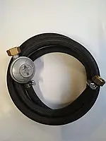 Комплект для підключення газової плити до балону без регулятора тиску (Італія + Україна) 1м