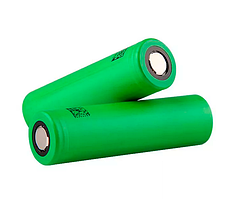 Акумулятор Li-Ion 18650 Sony US18650V3, 2250mAh, 10A, 4.2/3.7/2.5V, ціна за шт, Green