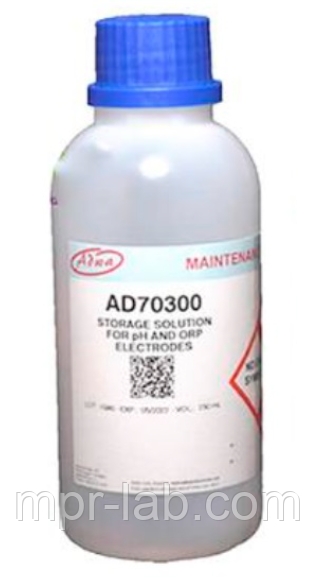 Розчин для зберігання рН і ORP — електродів ADWA AD70300 Угорщина. 230 ml