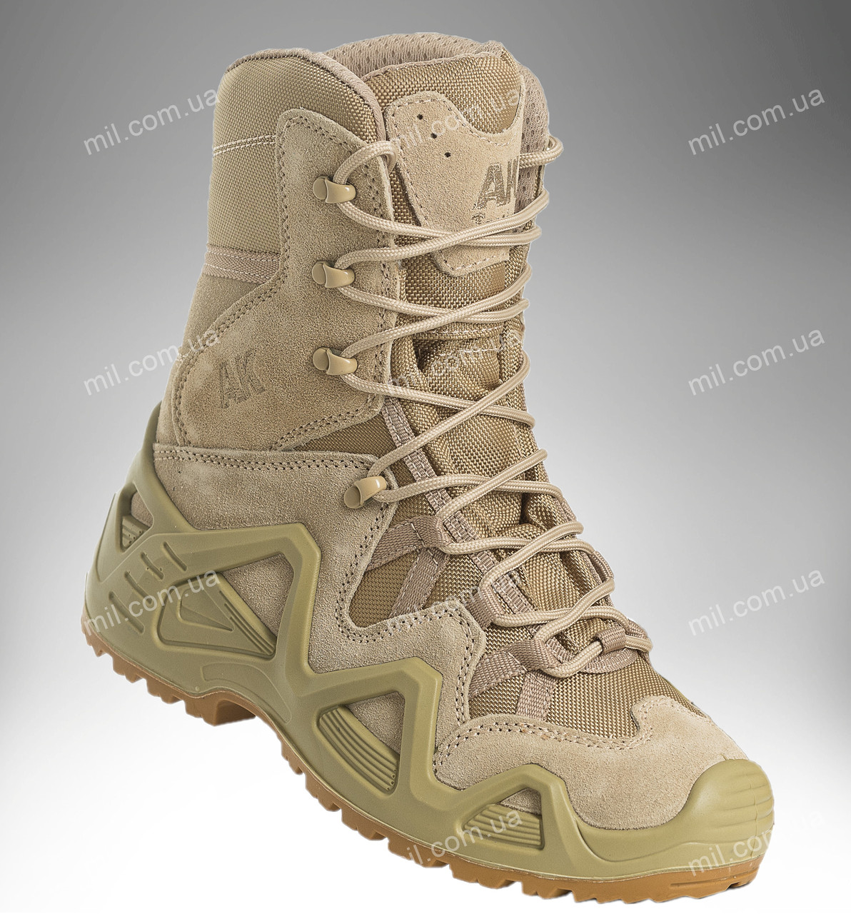 Берці всесезонні / тактичне взуття на мембрані AK Lowa GTX Hi (coyote)