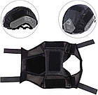 Чохол кавер на балістичний шолом (каску) типу Fast, Silenta Чорний (TY), фото 6