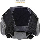 Чохол кавер на балістичний шолом (каску) типу Fast, Silenta Чорний (TY), фото 4