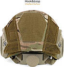 Кавер чохол на каску шолом Ops-Core FAST (MH, BJ, PJ), Silenta Мультикам (CP), фото 3