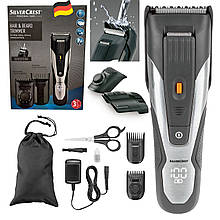 Машинка для стрижки, тример для волосся і бороди SilverCrest SHBS 800 A1 (60 хв, Німеччина)