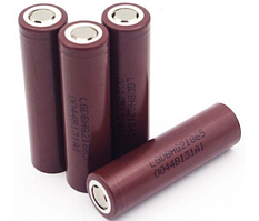 Акумулятор 18650 Li-Ion LG LGDBHG21865, 3000mAh, 20A, 4.2/3.6/2.5V, BROWN, Shrink