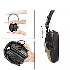 Активні стрілкові тактичні навушники ProTac Slim Green, фото 7