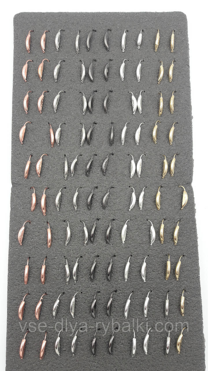 Мормилка вольфрамова ADAMS (сегмент) 2,5х10,5 0,60г