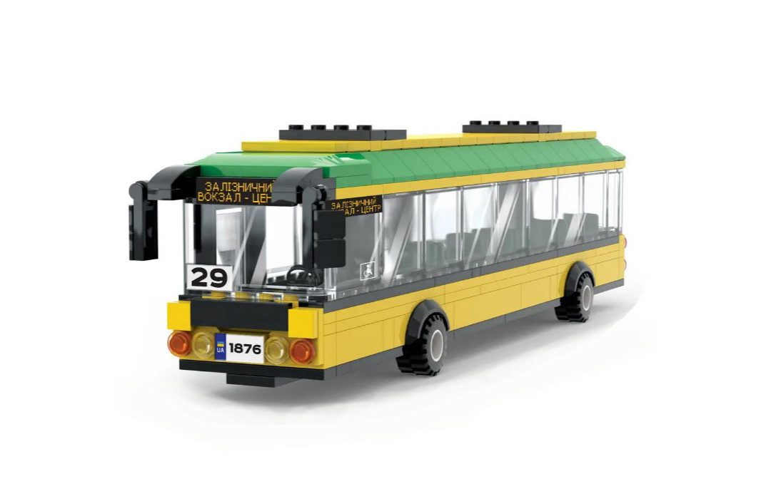 Конструктор iBlock PL-921-377 "Автобус", 254 деталі