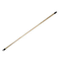 Ручка для швабри дерев'яна з різьбою 120 см Асорті 93942