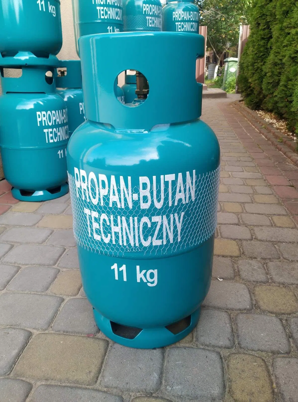 Якісний Балон 27 л. 11 кг. Газовий балон 27 літрів під пропан/бутан (Польща), фото 1