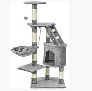 Когтеточка, будиночок FunFit Buffy Сіра 1606, фото 2