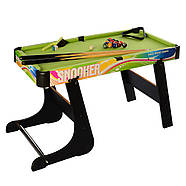 Настільна гра C6008-4 Мульти ігровий стіл 4в1 футбол на штангах, повітряний хокей, теніс, більярд, фото 3